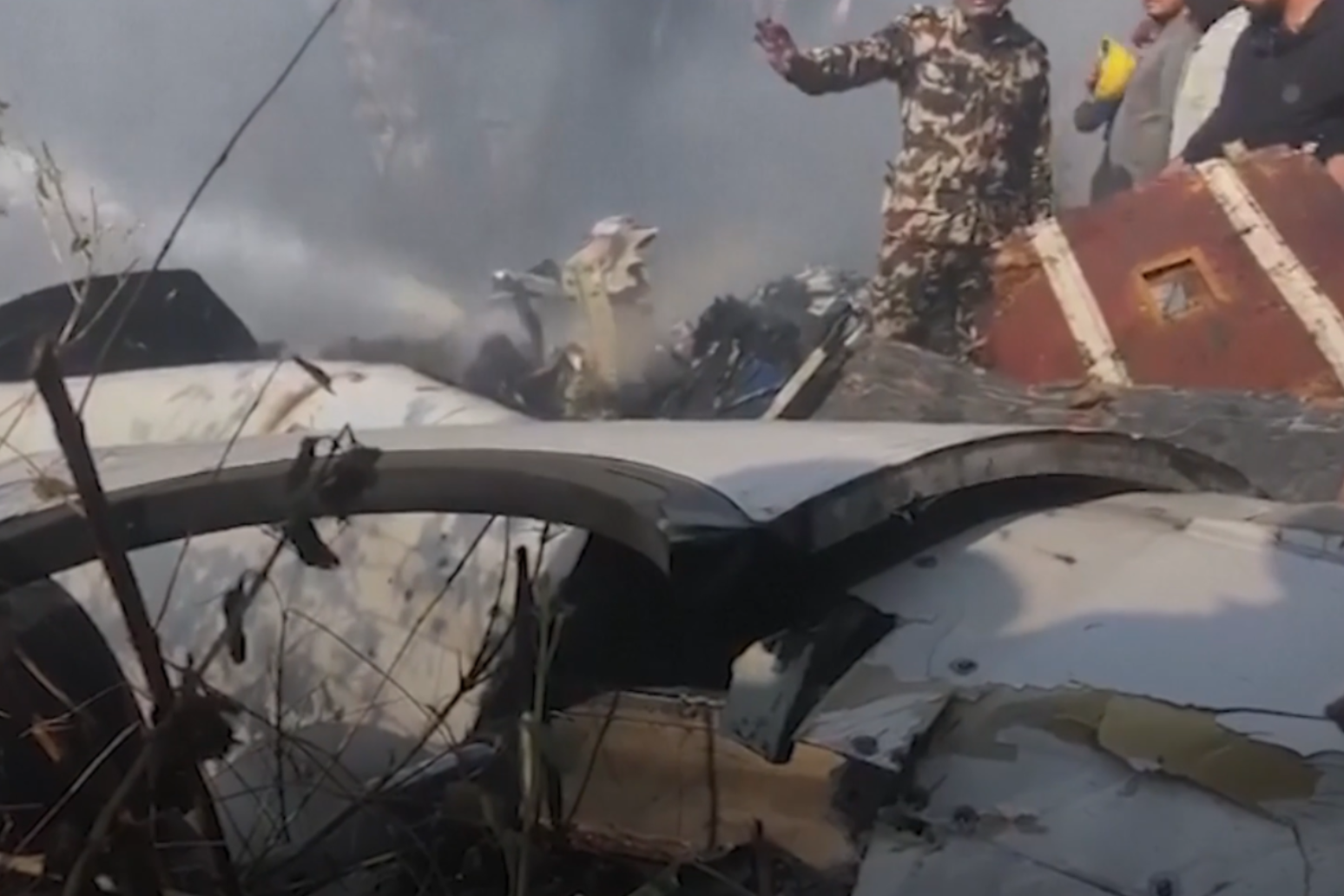 68 confirmed dead after plane crashes during landing in Nepal 